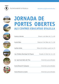 Cartell portes obertes