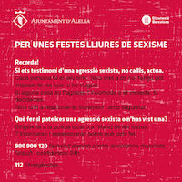 Per unes festes lliures de sexisme