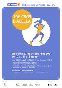Cartells 10è Cros d'Alella