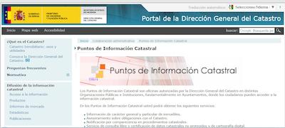 Informaci&oacute; cadastre