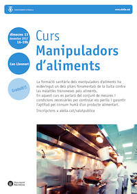 Curs de manipulador d'aliments