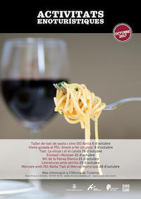 Taller de tast de pasta fresca i vi DO Alella