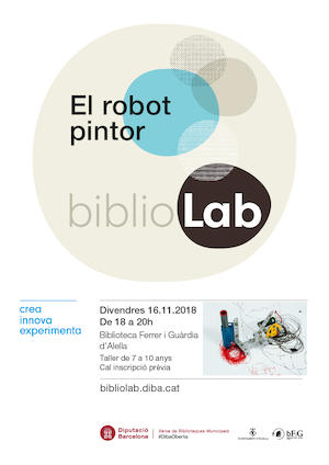 Bibliolab. El robot pintor