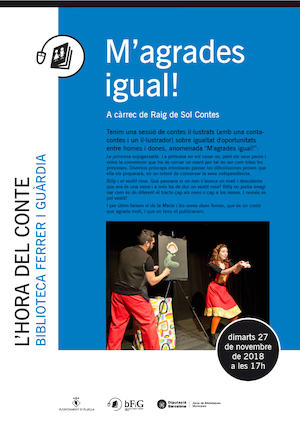 Hora del conte. M'agrades igual