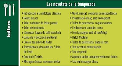 Programa de tardor Can Lleonart