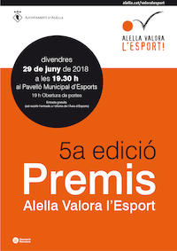 Premi Alella Valora l'Esport 2018