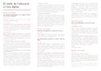 Fullet&oacute; Jornades Francesc Ferrer i Gu&agrave;rdia