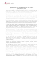 Manifest 8 de mar&ccedil;