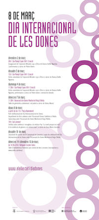 Programa 8 de març