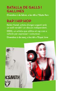 Batalla de galls i gallines i concert de Rap i Hip Hop