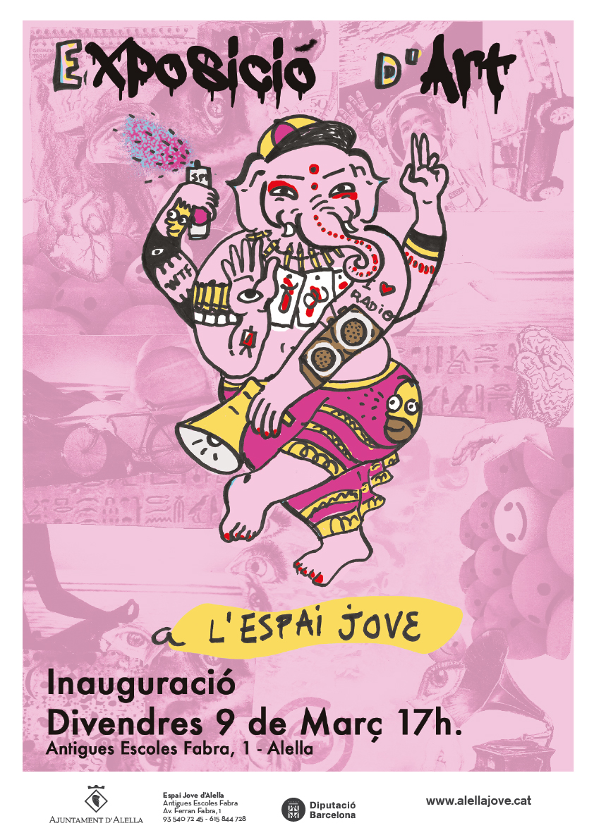 Exposici d'art a l'Espai Jove