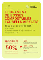 Lliurament de bosses compostables