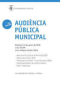 Audència Pública 17/01
