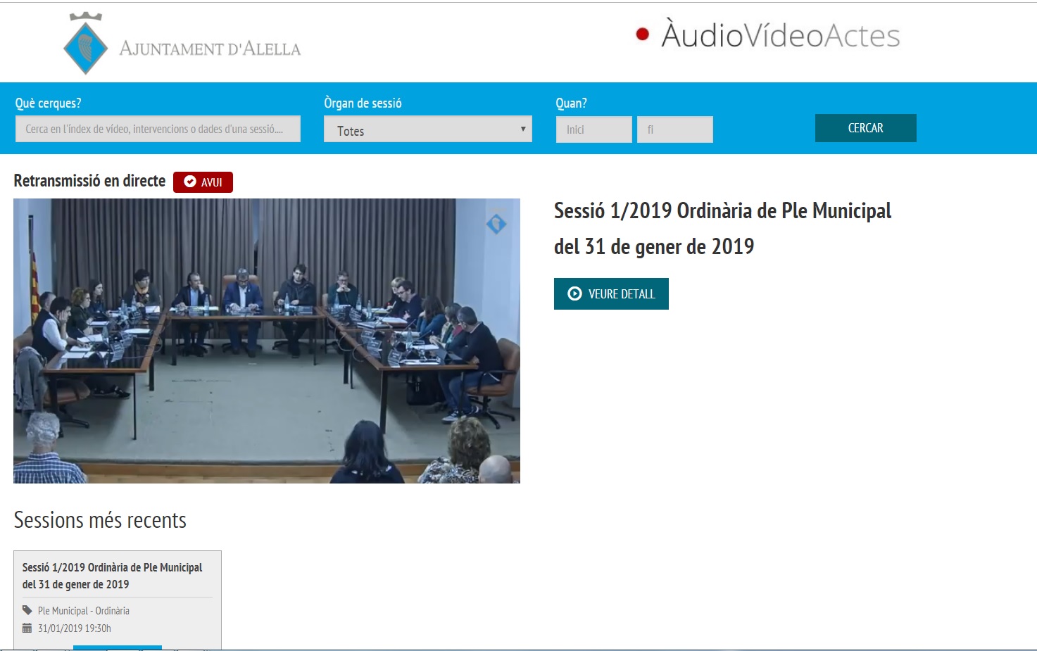 V�deo acta