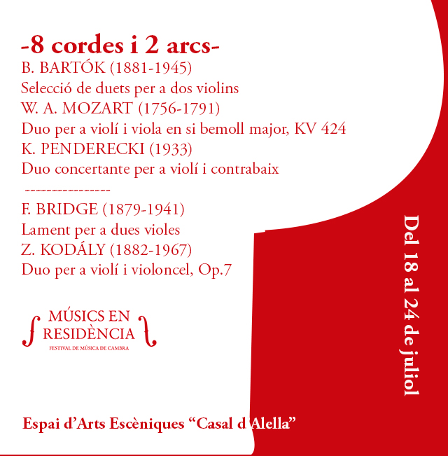 8 cordes i 2 arcs