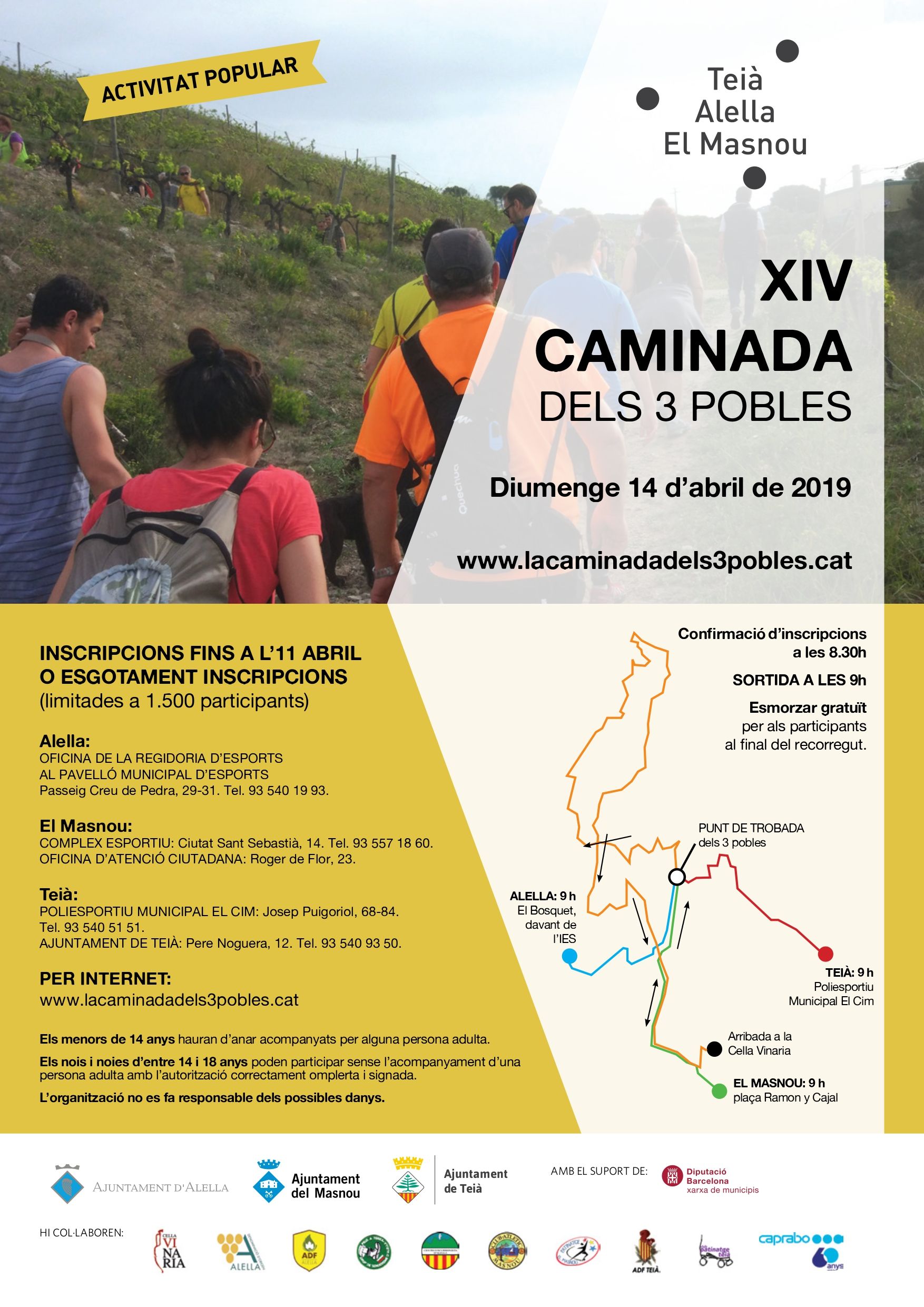 XIV Caminada dels Tres Pobles