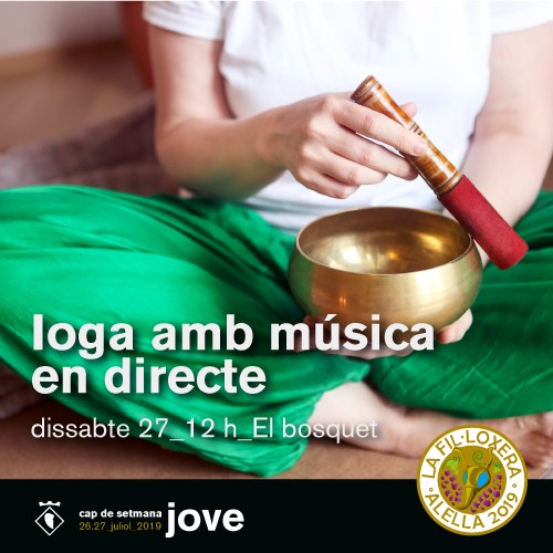 Ioga amb msica en directe