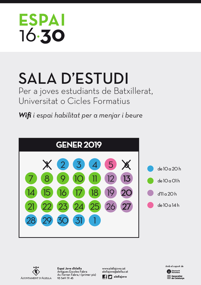 Sala d'estudi