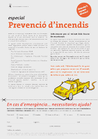 Especial prevenció incendis