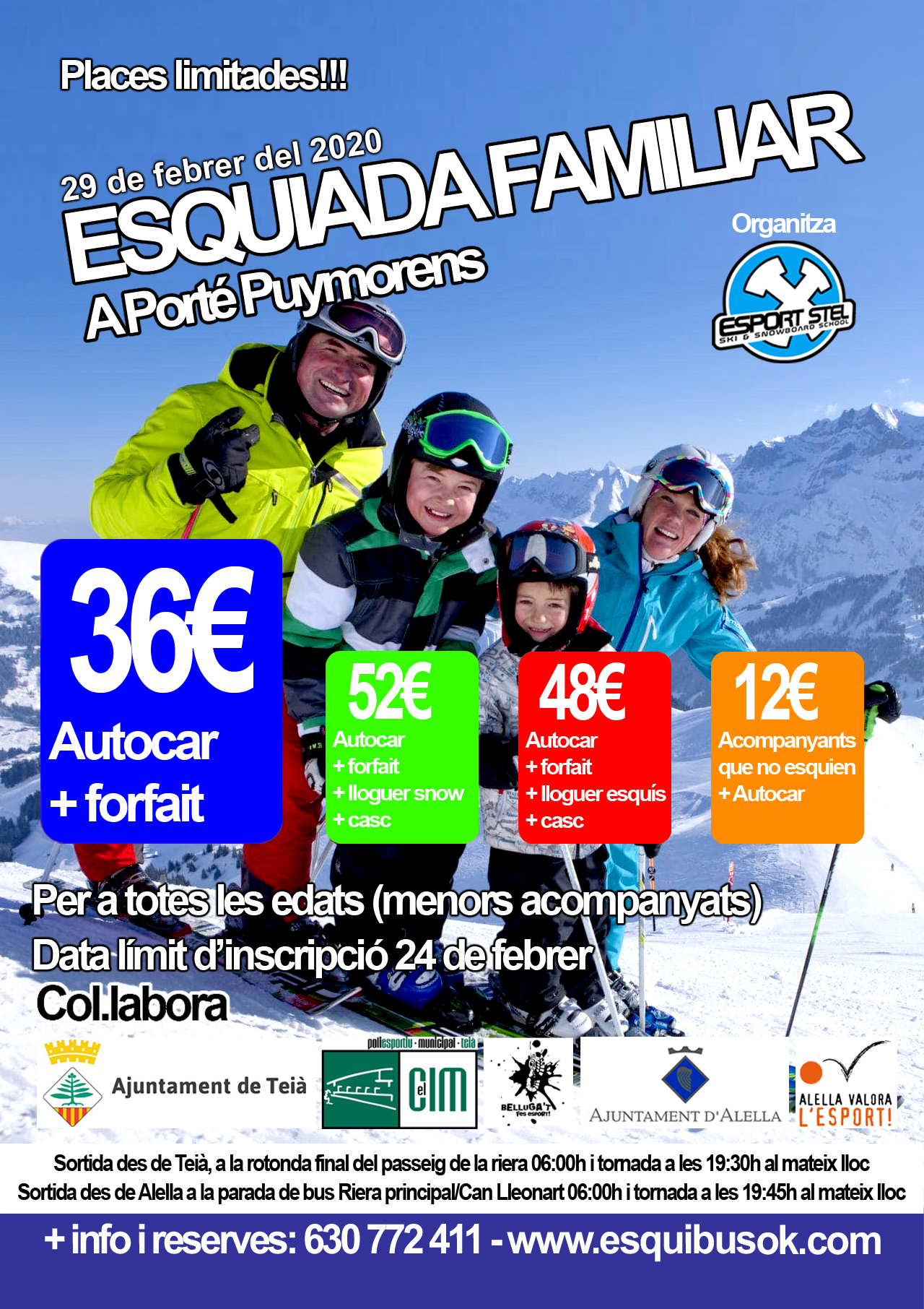 Esquiada per a joves
