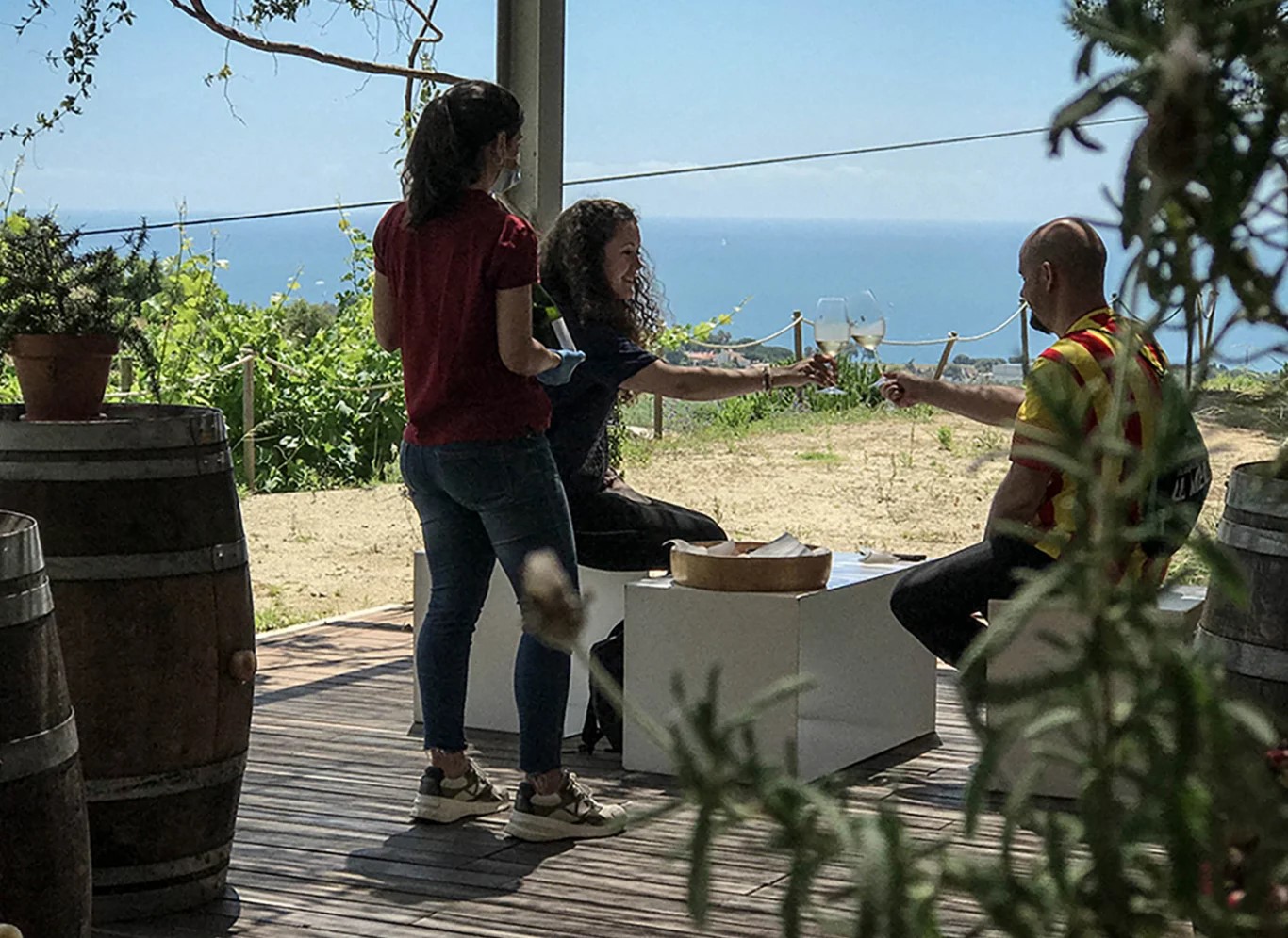 Aperitiu entre vinyes