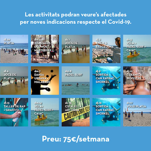 ADRENALINA ESTIU PROGRAMACIÓ