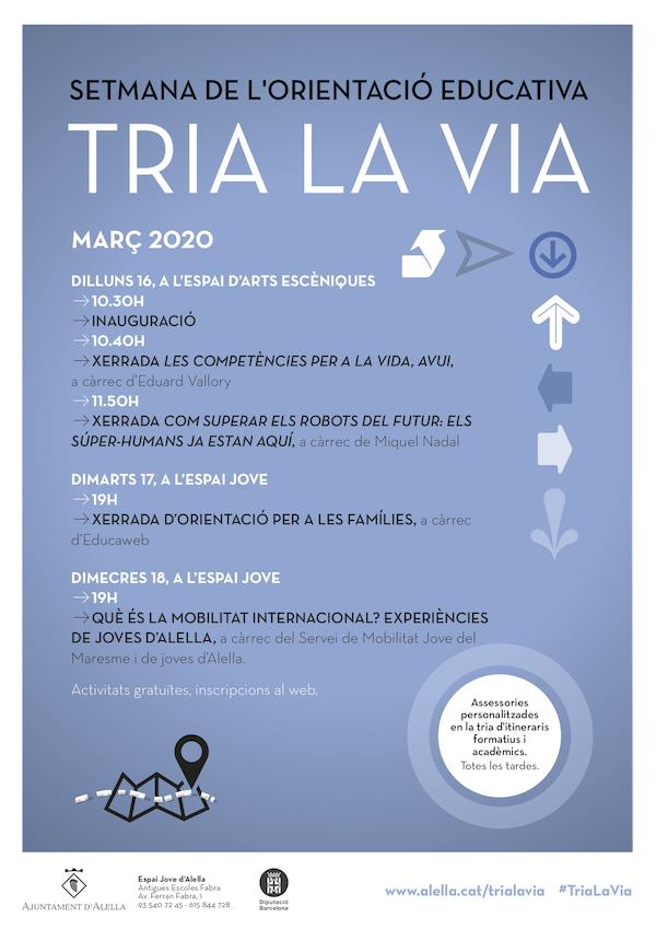 CARTELL TRIA LA VIA