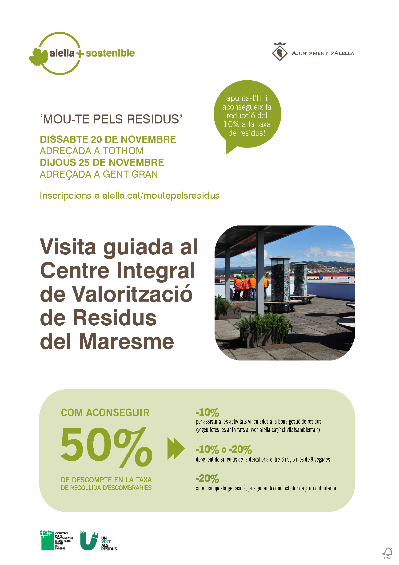 Visita al centre valoritzaci� de residus