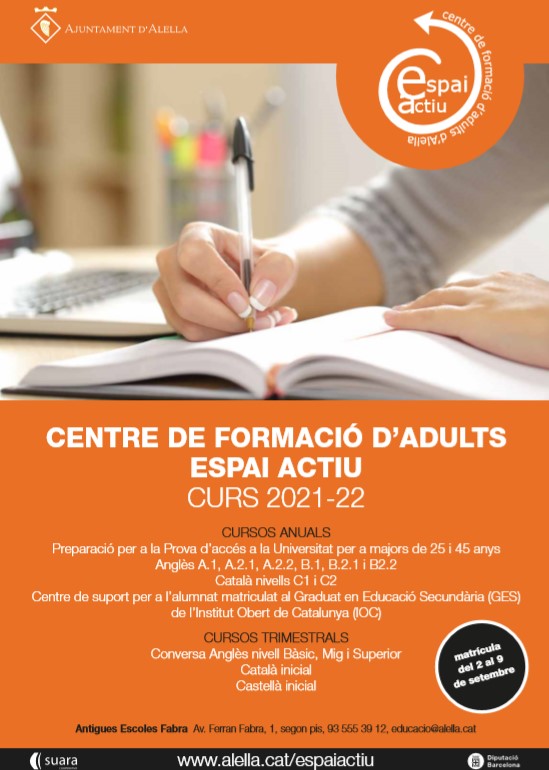 Matr�cula Espai Actiu