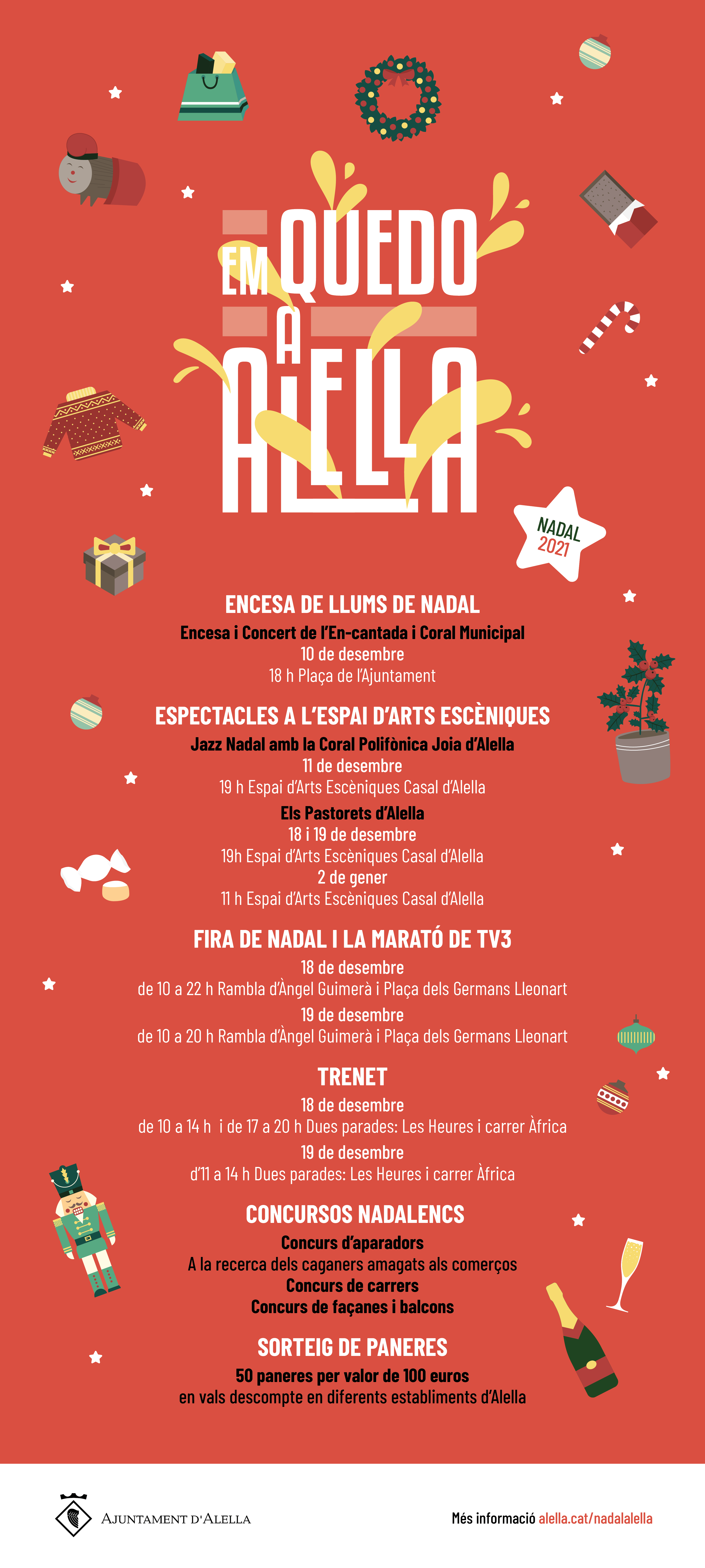 banderola Nadal a Alella