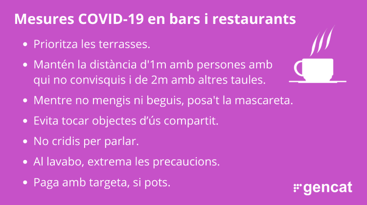 Mesures bars i restaurants