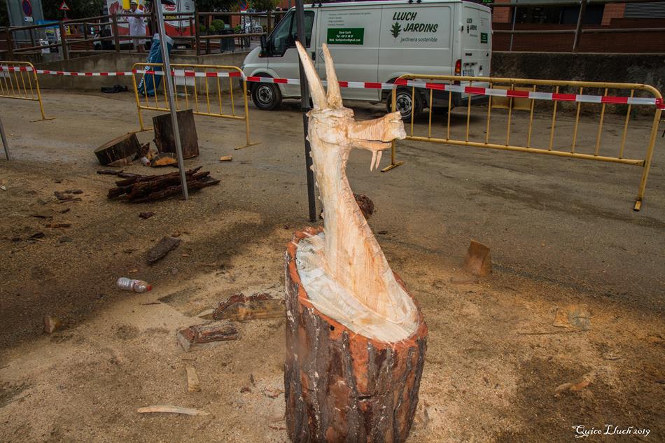 Escultura motoserra