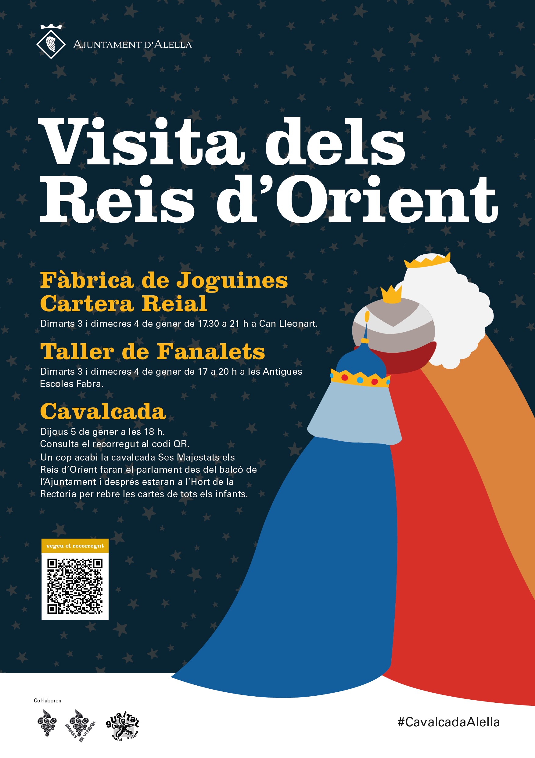Cartell cavalcada de Reis