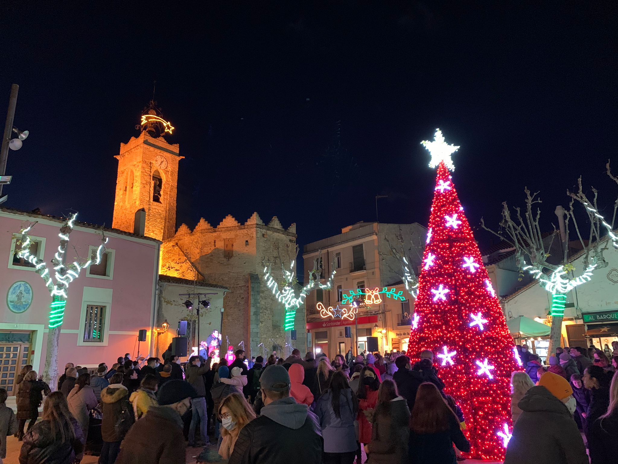 Encesa de llums de Nadal