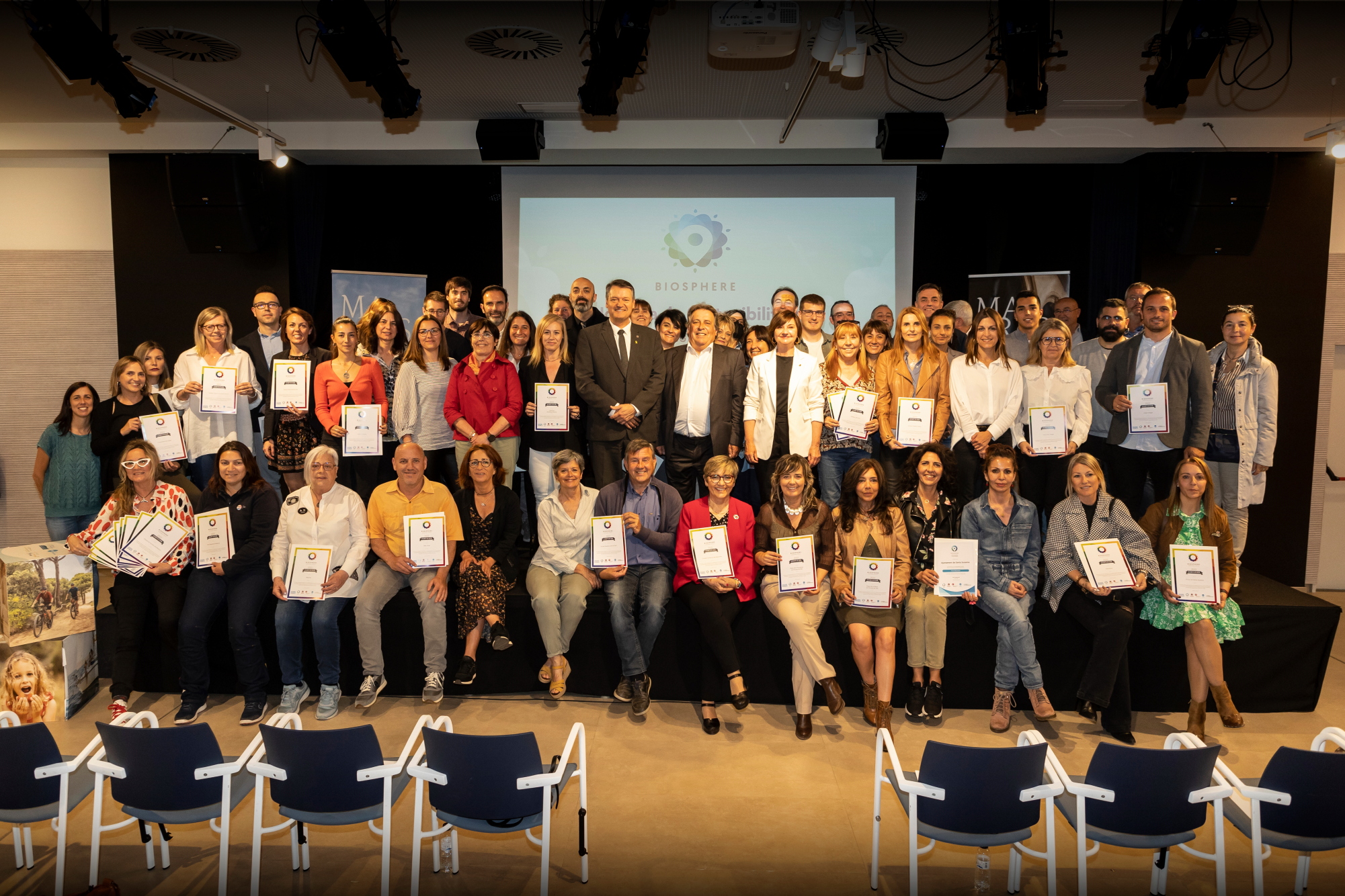 Lliurament distintius Biosphere