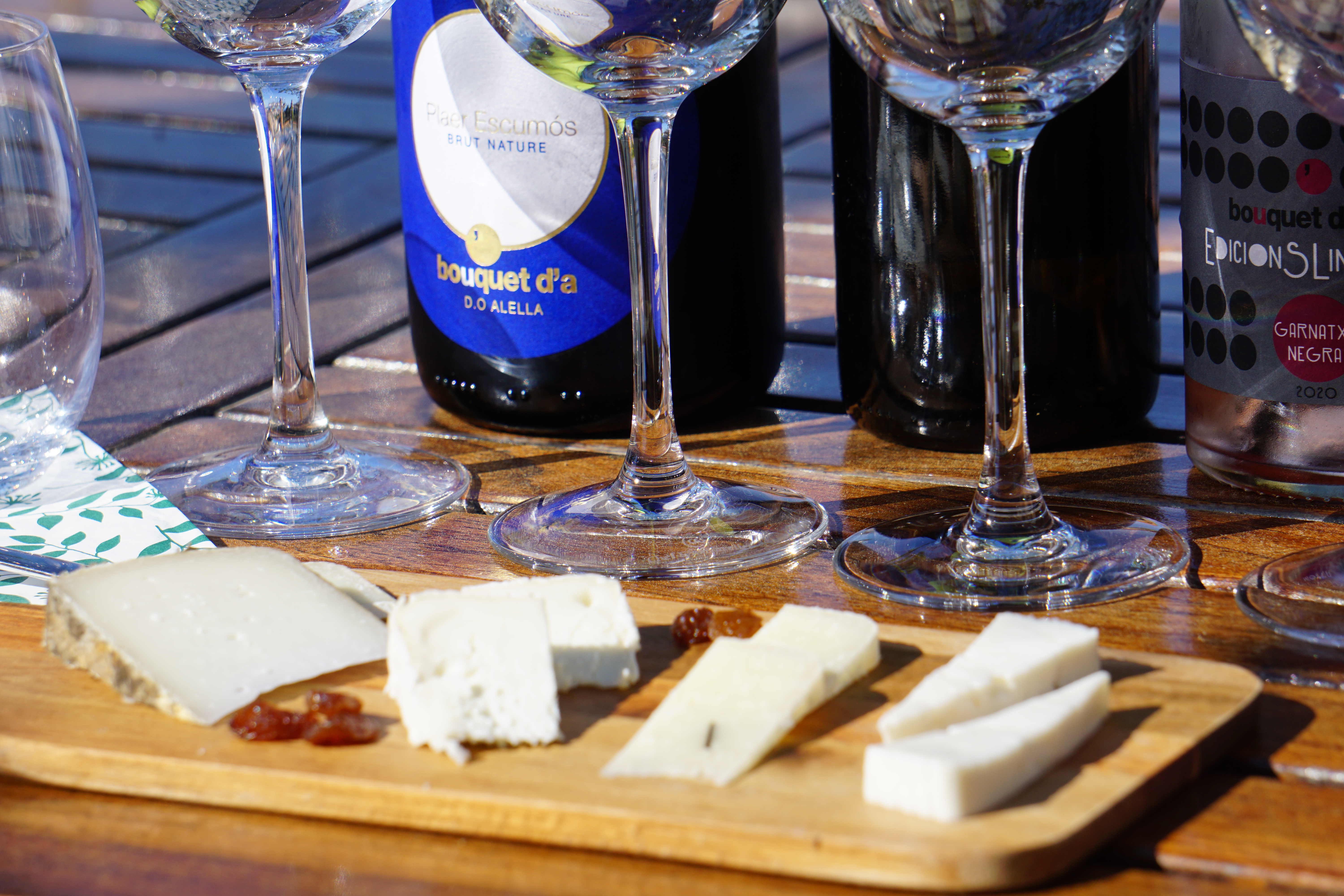 Maridatge de vins i formatges