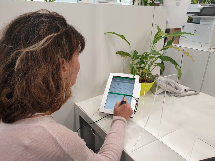 Signatura electr�nica manuscrita