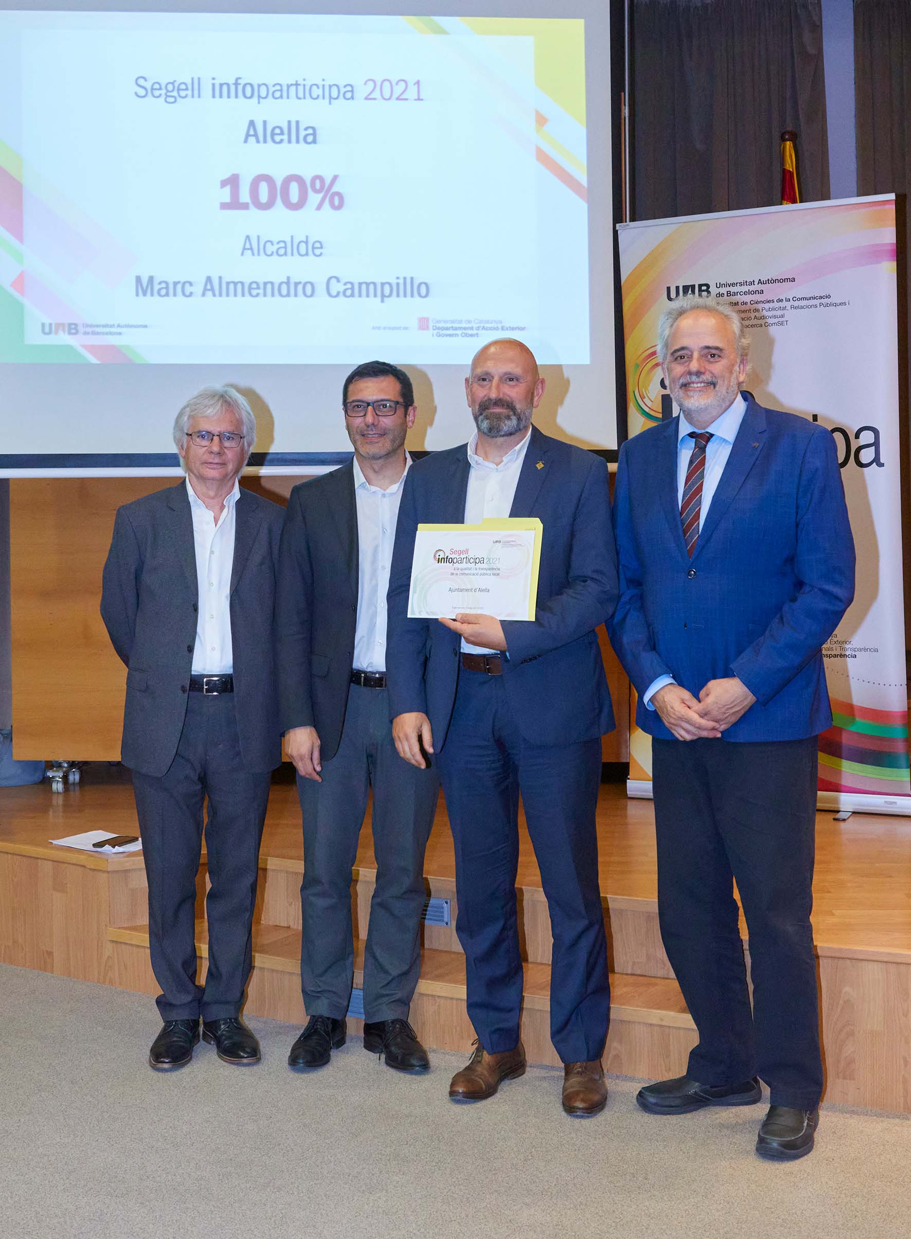 Foto lliurament infoparticipa