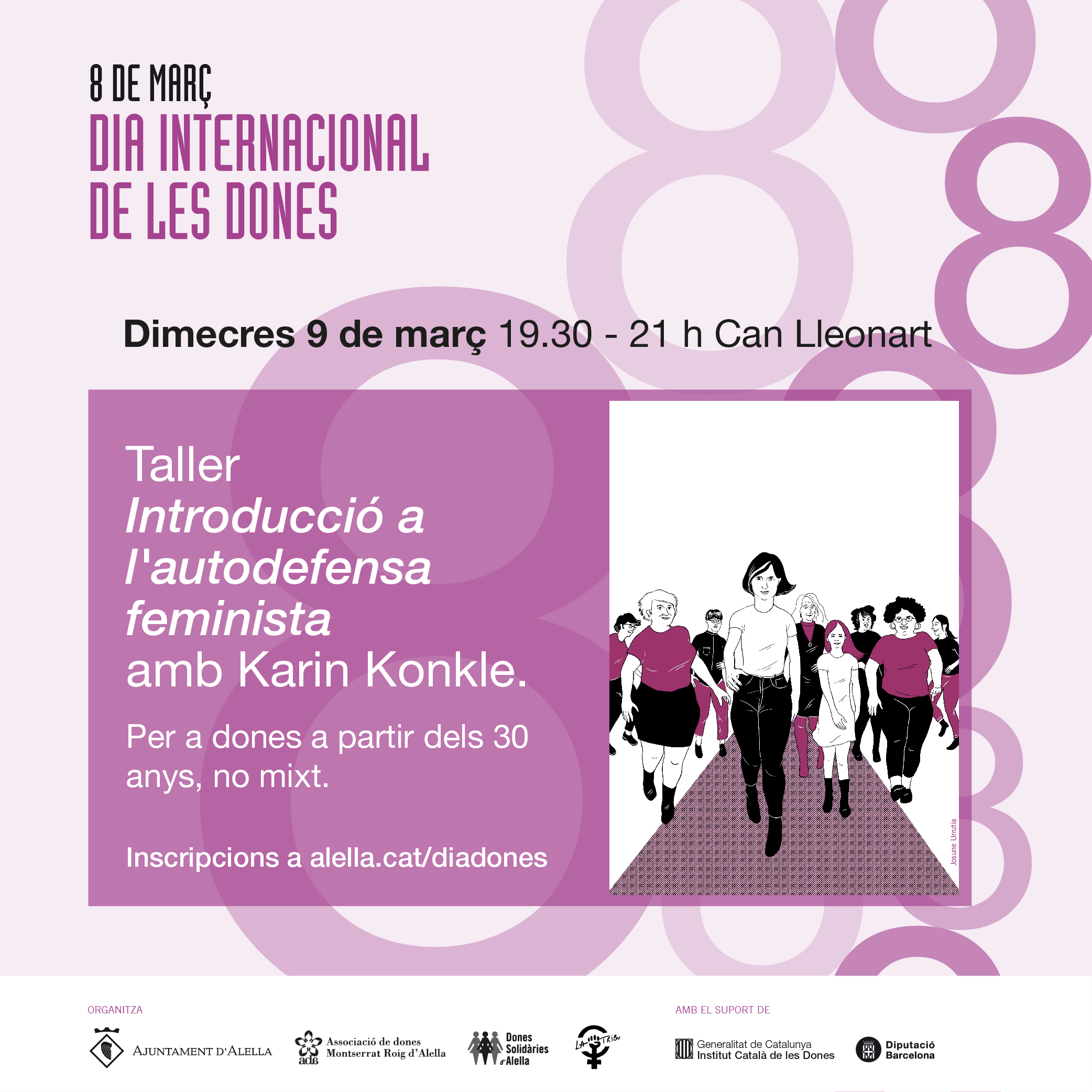 Dia dones. Taller autodefensa