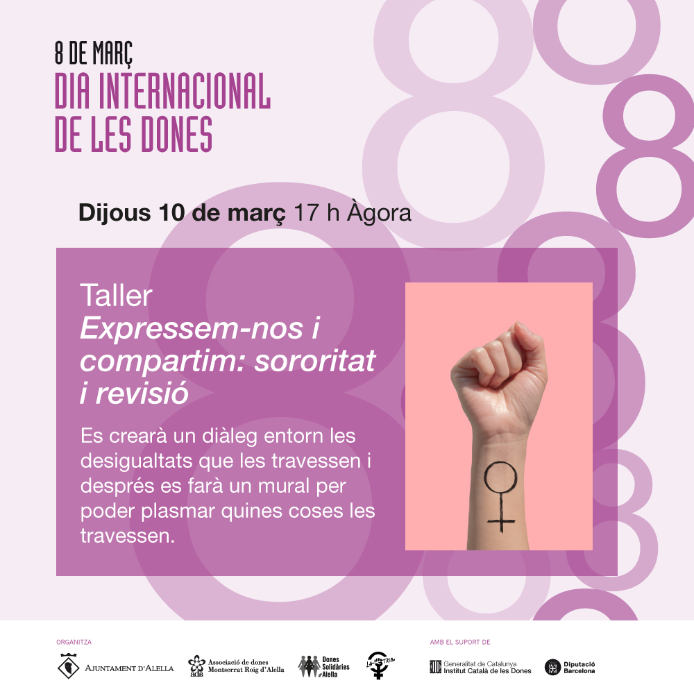 Dia dones. Taller gora