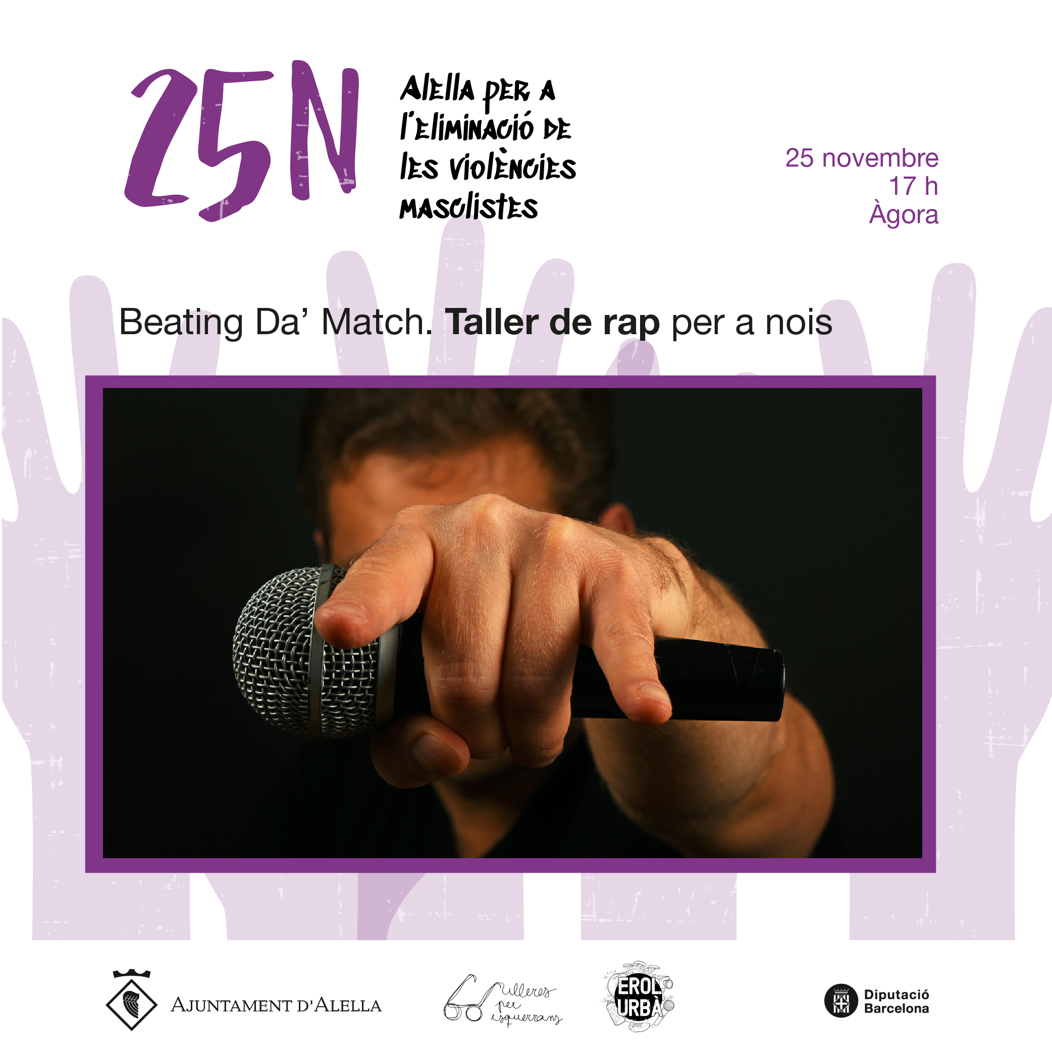 Taller de rap per a nois