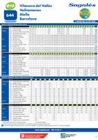 Nous horaris a partir del 5 de setembre a l'e19