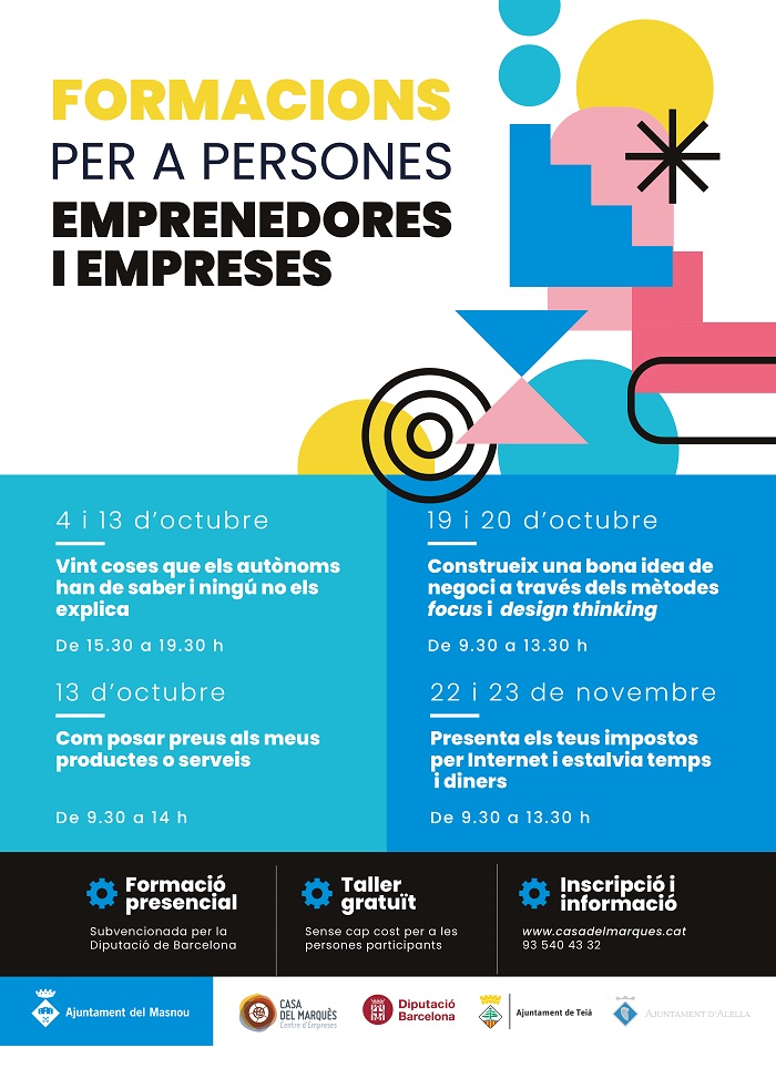 Formaci per a persones emprenedores