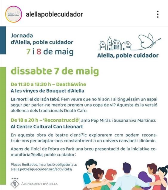 Jornades Alella Poble Cuidador 7 de maig