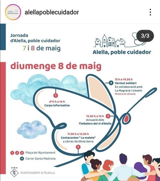jornades Alella Poble Cuidador 8 de maig