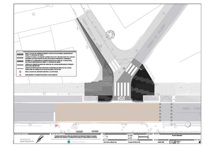 Pl&agrave;nol obres Cal Xic