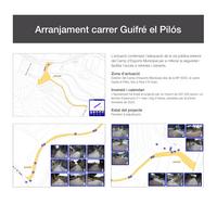 Arranjament carrer Guifr&eacute; el Pil&oacute;s