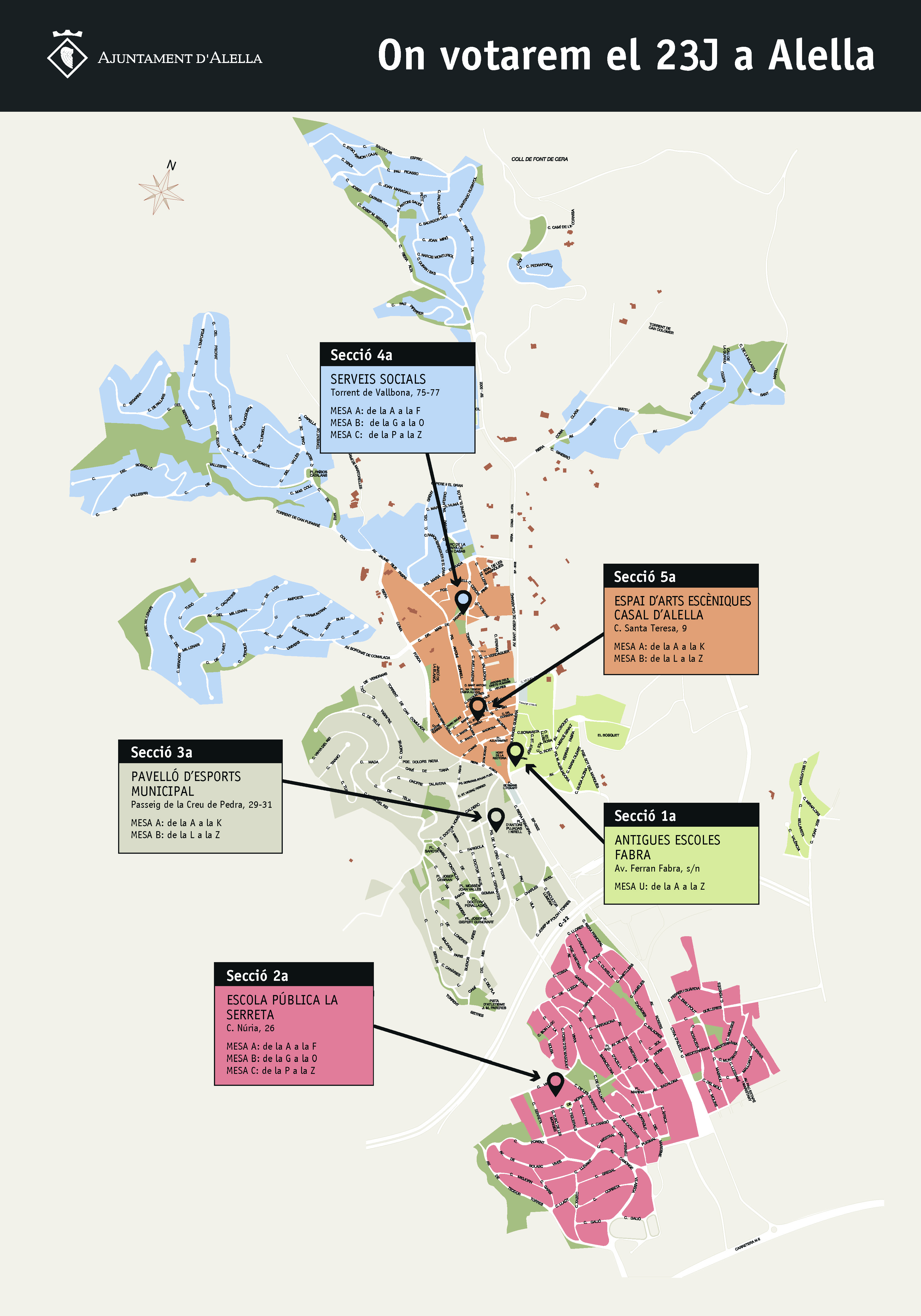 Col�legis electoral 23J