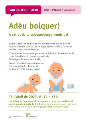Adéu al bolquer