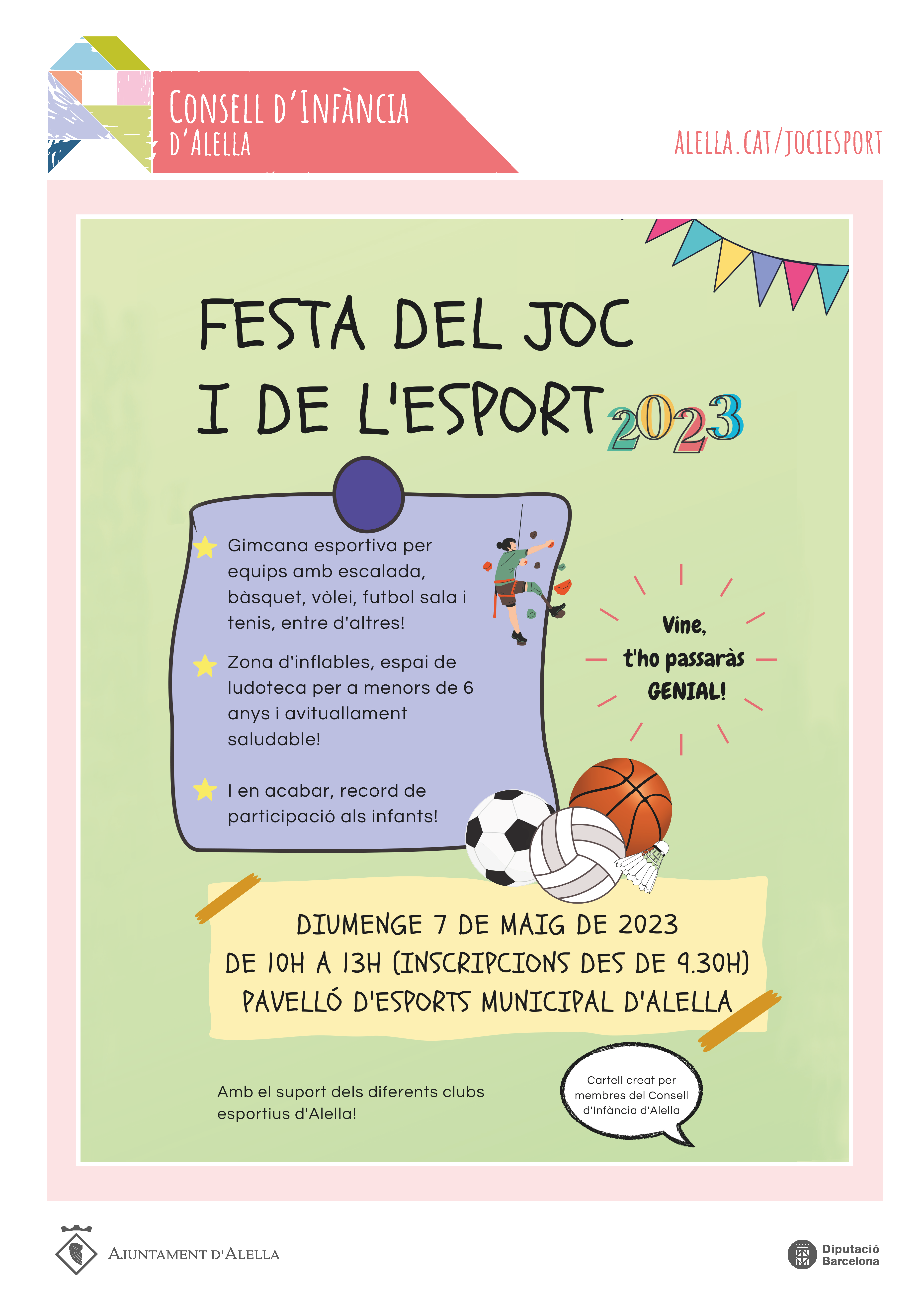Cartell Festa Joc i Esport